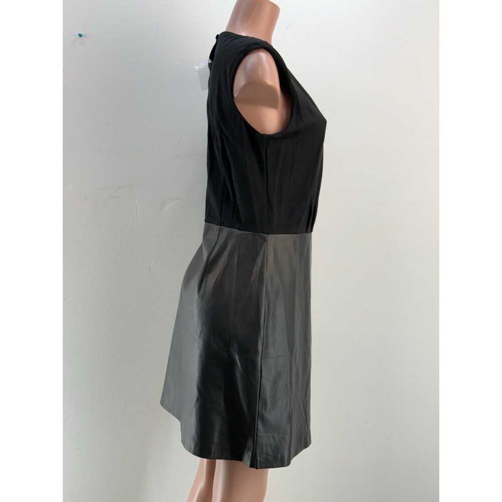 Cato Women Midi Dress Size 12 Sleeveless Round Neck Black - Picture 5 of 11
